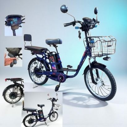 صورة دراجة كهربائية بتصميم عصري وأداء قوي مقاس 20